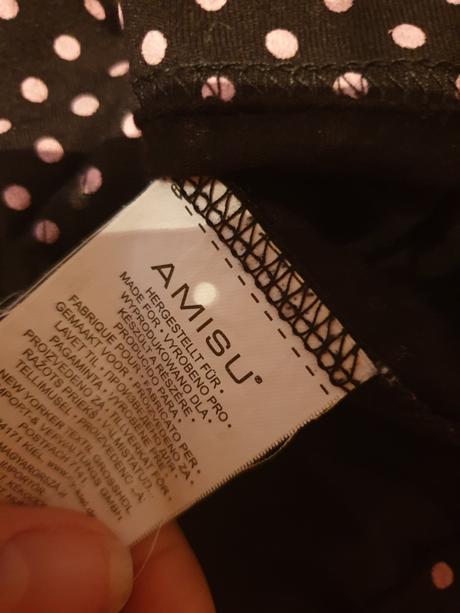 Amisu tielko bodkove, amisu,m