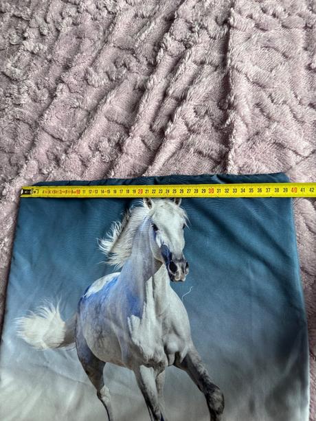Obliečka na vankúš kôň, šírka (cm): 40,dĺžka (cm): 40