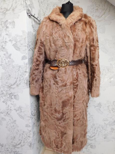 Damsky kvalitny kožuch z kozlika, 46