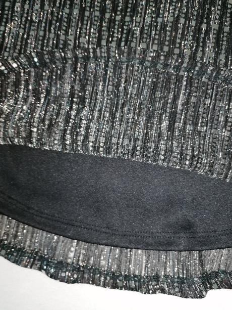 Tričko strieborne trblietavé, f&f,s