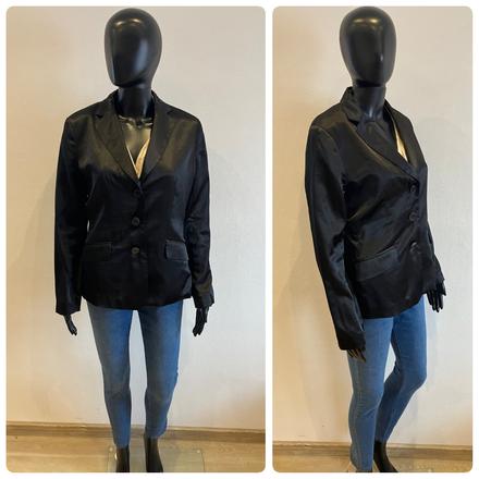 Dámske sako business čierne (38), m