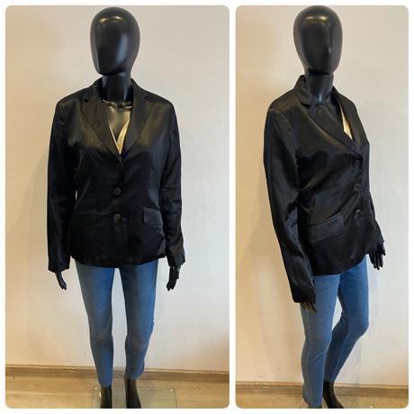 Dámske sako business čierne (38), m