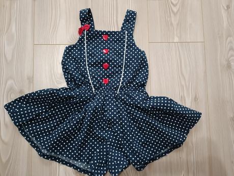 Letné šaty 6 ks, 110