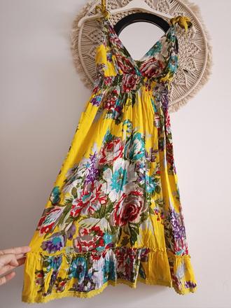 Žlté dlhé šaty amisu, amisu,m