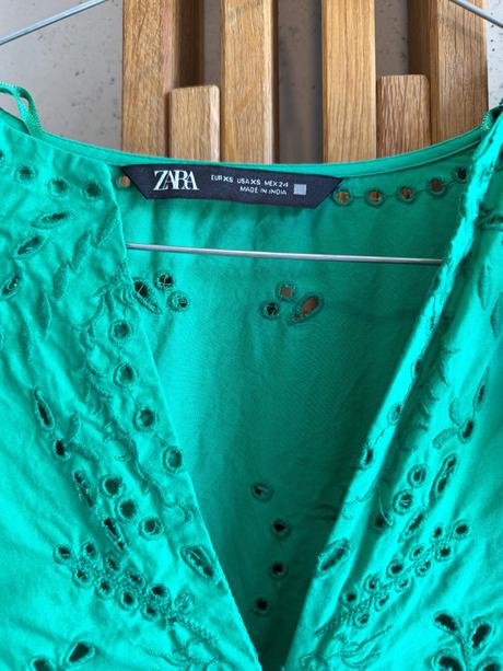 Zelene saty zara xs, zara,xs