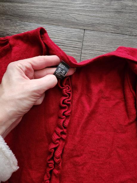 Červený sveter zara, zara,110