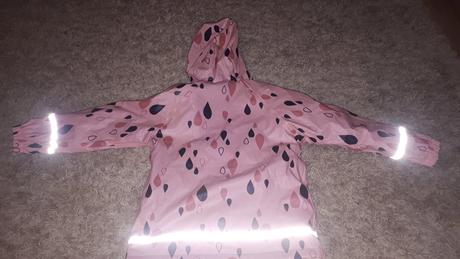 Nepremokava zateplena vetrovka s reflexnymi prvkam, lupilu,110 / 116