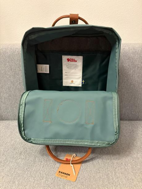 Batoh fjällräven kanken zeleno-hnedý, fjällräven