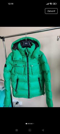 Zimná paperova bunda, superdry,s
