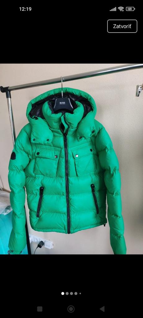 Zimná paperova bunda, superdry,s