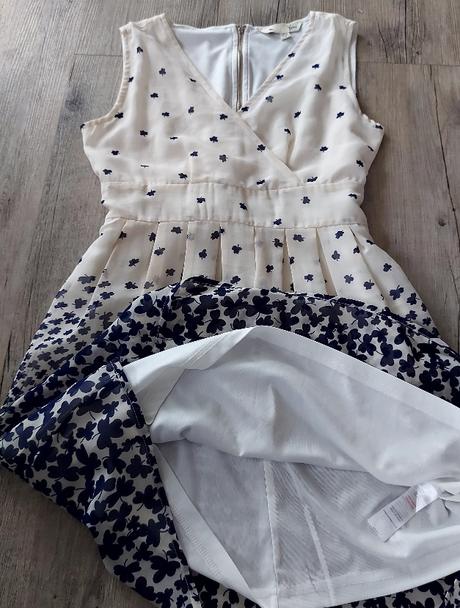 Smotanovo modré šaty, yumi,38