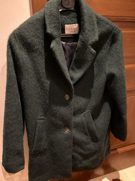 Vlneny kabát, zara,152