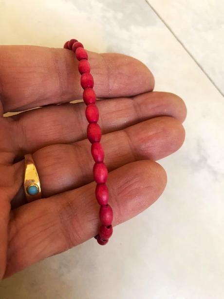 Etno drevený náramok, 