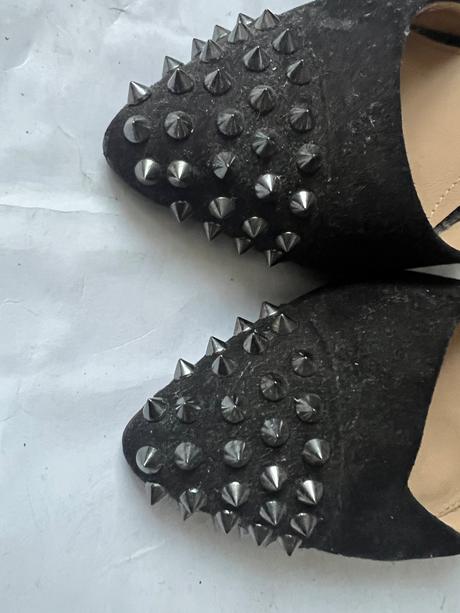 Zara topanky lodicky s ostnami / cvokmi vel 37, zara,37