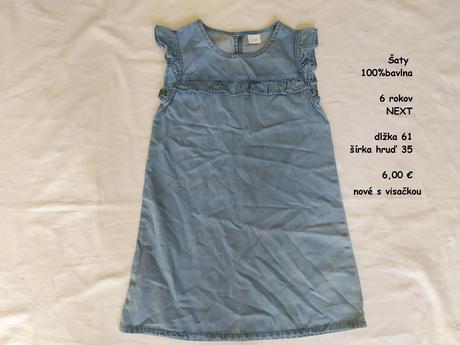 Letné šaty, next,116