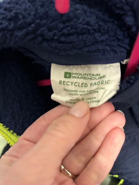 Flisová bunda, mountain warehouse,116