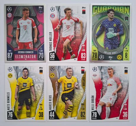 Futbalové karty topps match attax 2023/2024 (1), 