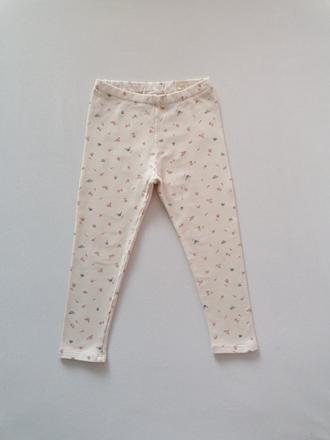 Zateplene leginy s kvietkami, h&m,104