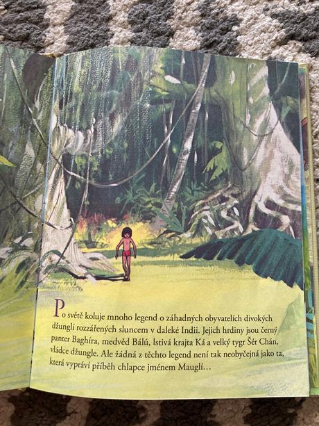 Kniha džunglí zlatá sbírka pohádek, 