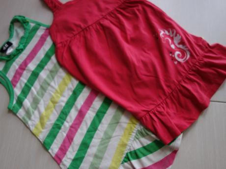Dvakrát šatičky, h&m,98