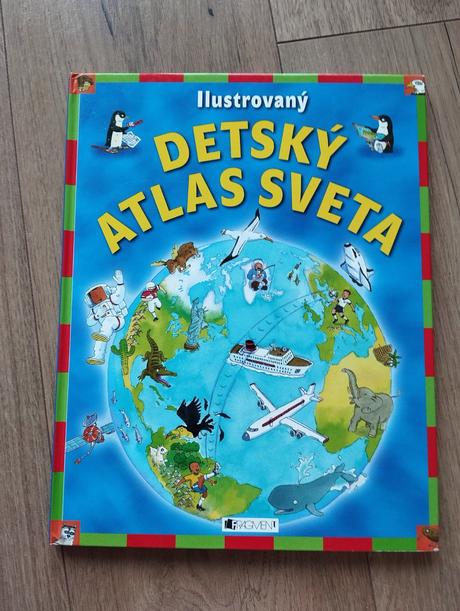 Ilustrovaný detský atlas sveta,