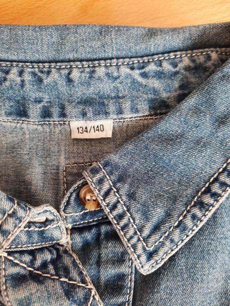 Chlapčenská rifľová košeľa, 134