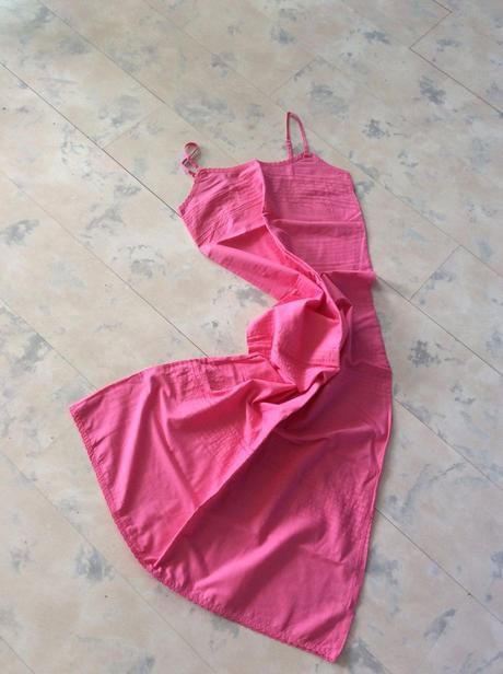 Ľahúčke batistové maxi šaty, marks & spencer,m