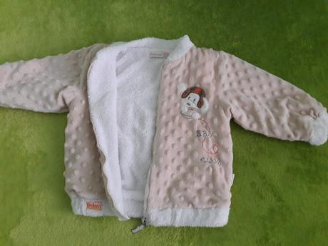 Minky teplučký chlpatý kabátik, 86