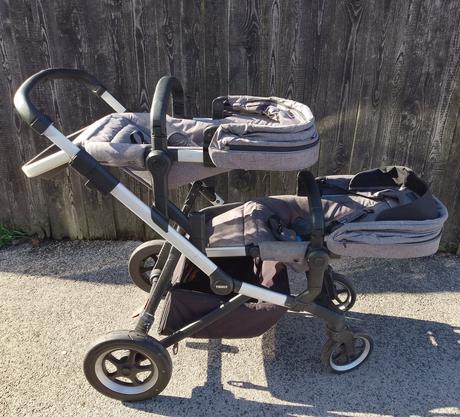 Sportovy kocik thule sleek + surodenecky /dvojicky, thule,thule sleek