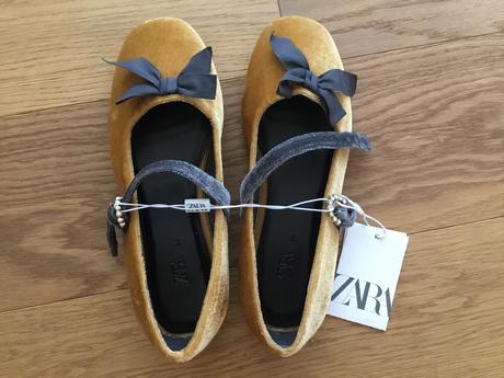 Zamatove balerinky zara, zara,34