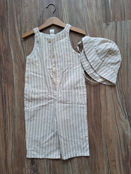 H&m overal letny 86/92 novy, h&m,92