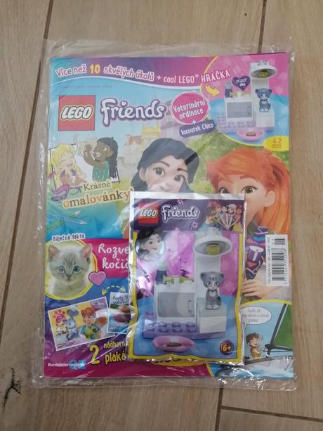 Lego friends časopis s polybag 3 rôzne,