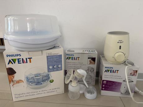 Avent odsavacka, sterilizator, ohrievac, 