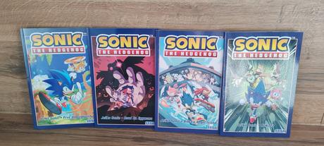 Sonic komix 1,2,3,4, 