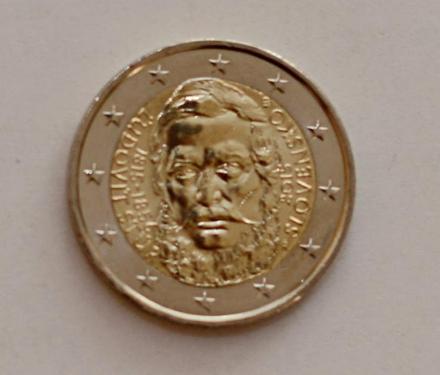 Slovenská pamätná 2 eurová minca roku 2015,