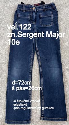 Rifle dievčenské veĺ.122, zn.sergent major, sergent major,122