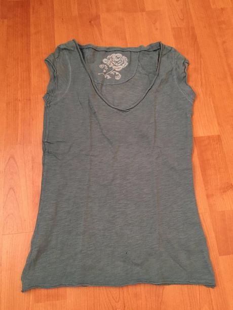 Modré tričko - s - krátky rukáv, s