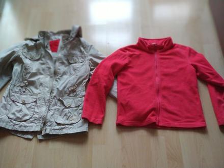 Bunda s mikinovým zateplením, c&a,140