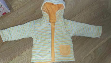 Hrubá obojstranná  mikina či kabatik 86, 86