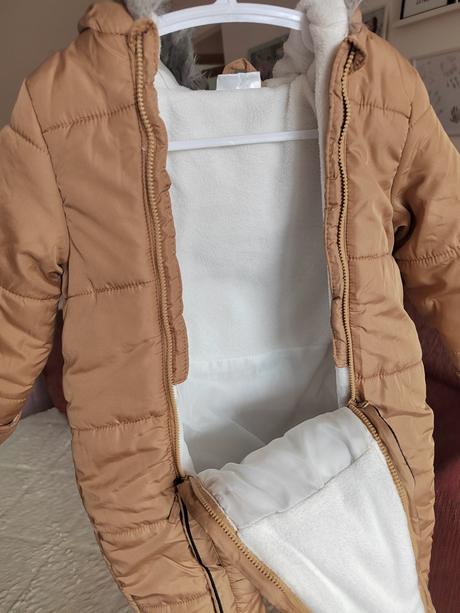 Zimná kombinéza hnedá v.86, pepco,86