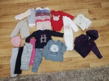 Balík oblečenia 74, 68–80