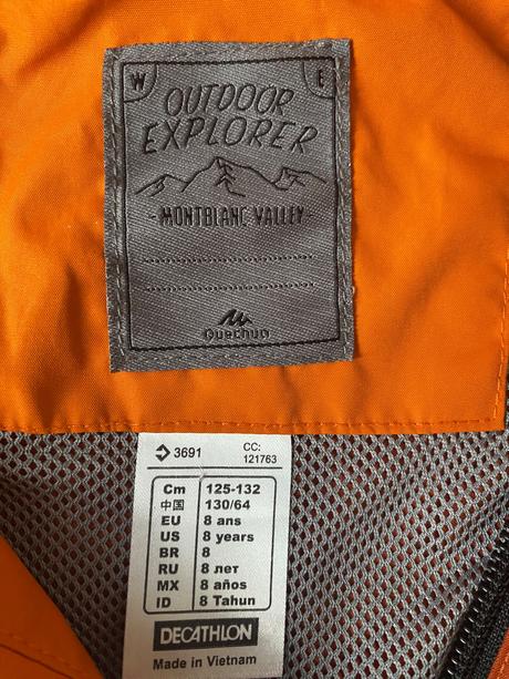 Tenká bunda, quechua,128