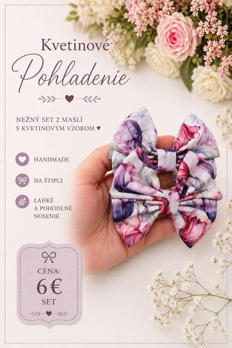 Rôzne mašle na každy den - pozri inzerat, 