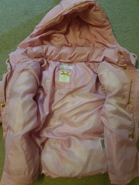 Zimna bunda, h&m,116
