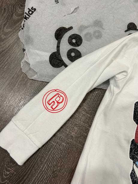 Loowfat predlzene tricko s pandou na 2-3 roky, 98