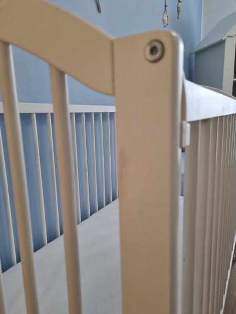 Detská drevená postieľka, šírka (cm): 60,dĺžka (cm): 120
