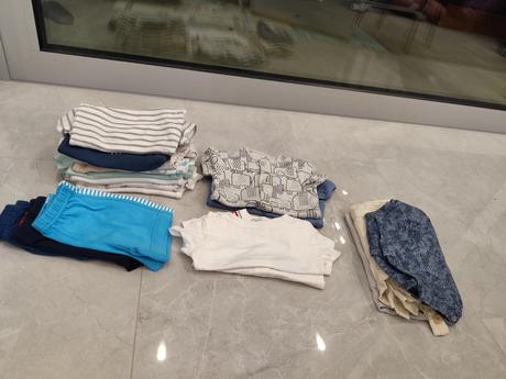 Balík oblečenia veľkosť 62 letne, 50–62