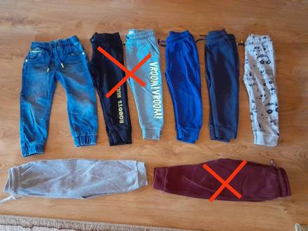 Tepláky, rifle, f&f,104