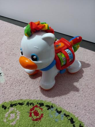 Koník s melódiami, na ťahanie,