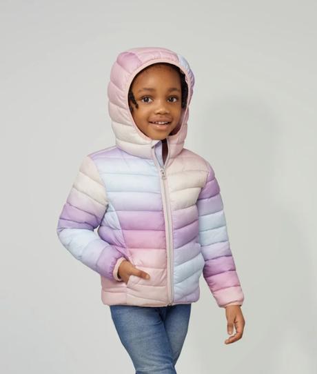 Farebná dúhová bunda, lupilu,116